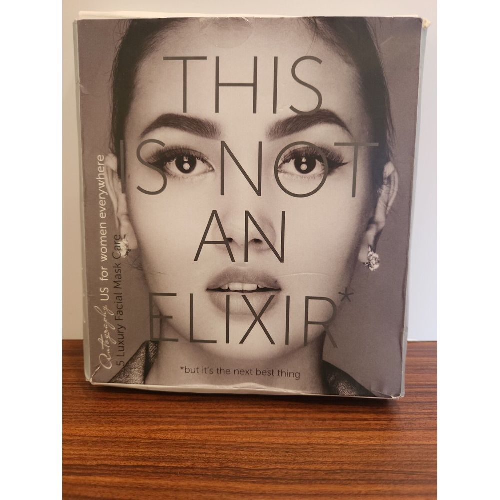 5 pcs Autography Not an Elixir Luxury Face Moisturizing Hydrogel‎ Mask x2/2023